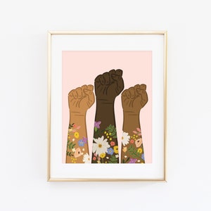 Black Lives Matter Art Print (100% of Proceeds Donated)