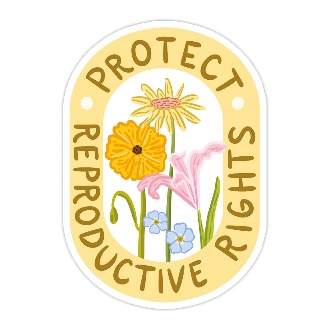 Reproductive Rights Sticker, Modern Laptop Sticker, Cute Water Bottle ...