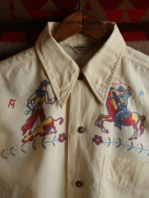 1950’s Captain Kidd JR Cowboy western shirt