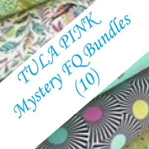 TULA PINK Mystery FQ Bundles (10) features coordinating Out of Print fabrics & more.  Paper Piecing Quilting  Sewing, Handmade Crafts Design