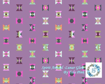 Spirit Animal Arrow Heads fabric by Tula Pink - Lunar Glow - Sold by the 1/2 metre.