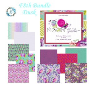 MOON GARDEN - F8th Bundle - Dawn to Dusk Tula Pink Grab Your F8th Sample Bundle and Enjoy the Dawn to Dusk Adventure with Tula Pink.