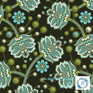 BEES KNEES The Birds and the Bees - Forest by Tula Pink for Free Spirit Half Metre Cuts from the Bolt