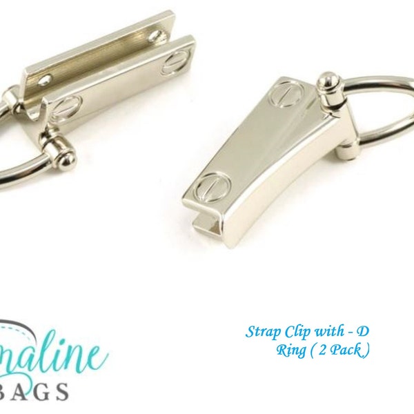 Strap Clip With D Ring Etsy