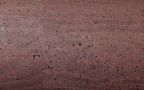 Cork Fabric in Dark Brown