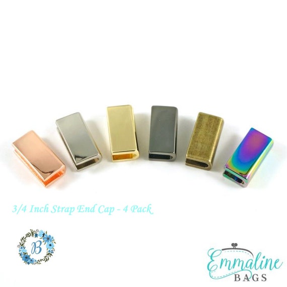 STRAP END CAP 3/4 Emmaline Bags Hardware Strap End Cap Etsy