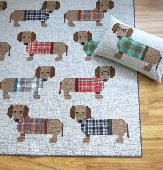 DOGS IN SWEATERS - Pattern by Elizabeth Hartman
