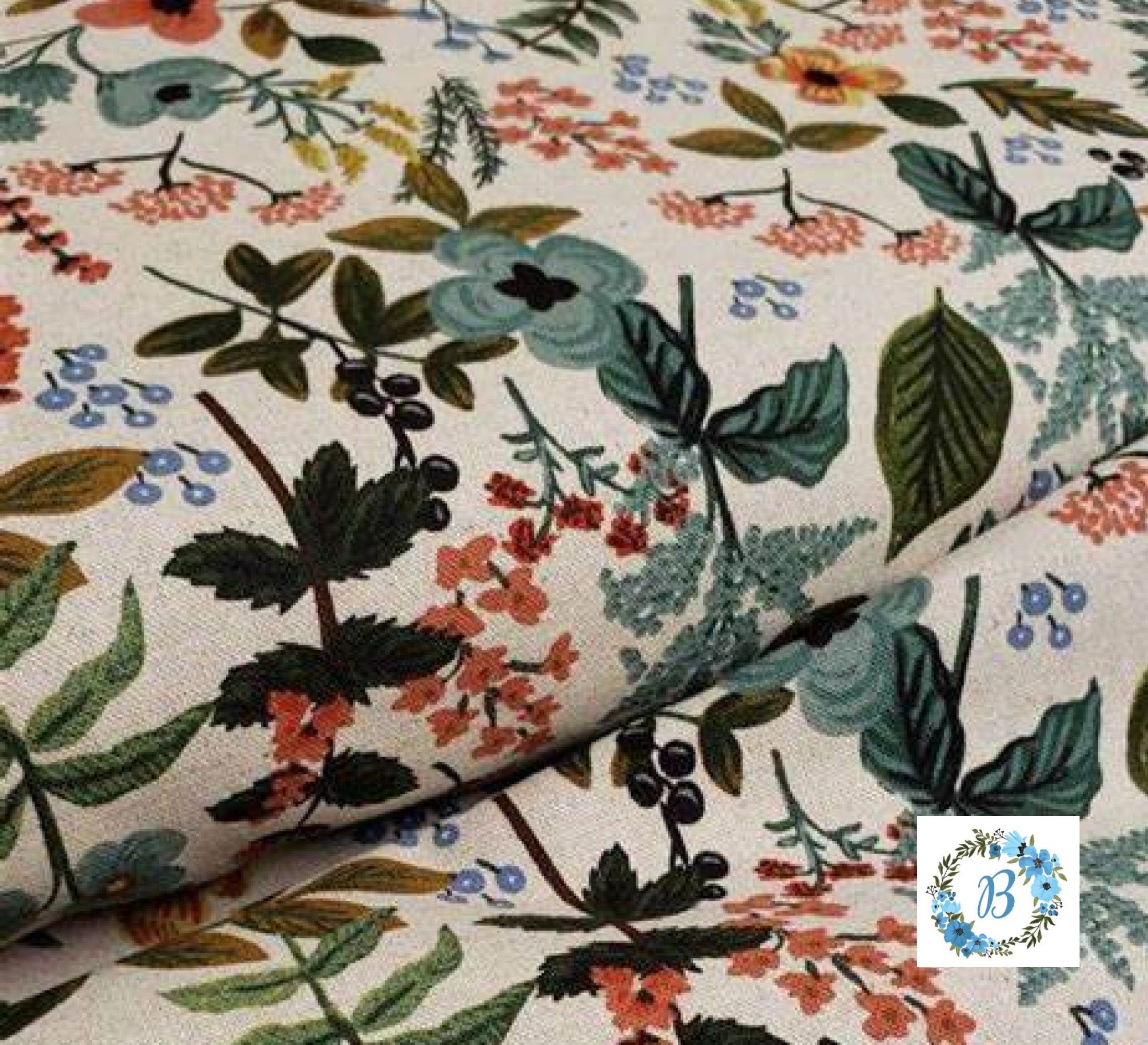 CANVAS AMALFI - Rifle Paper Co - This Canvas awaits your creativeness