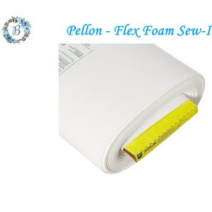 PELLON® Flex-Foam™ lightweight sew-in stabilizer Bag Making Home Décor Stabilizer Cross Hatch Design Handmade Supply