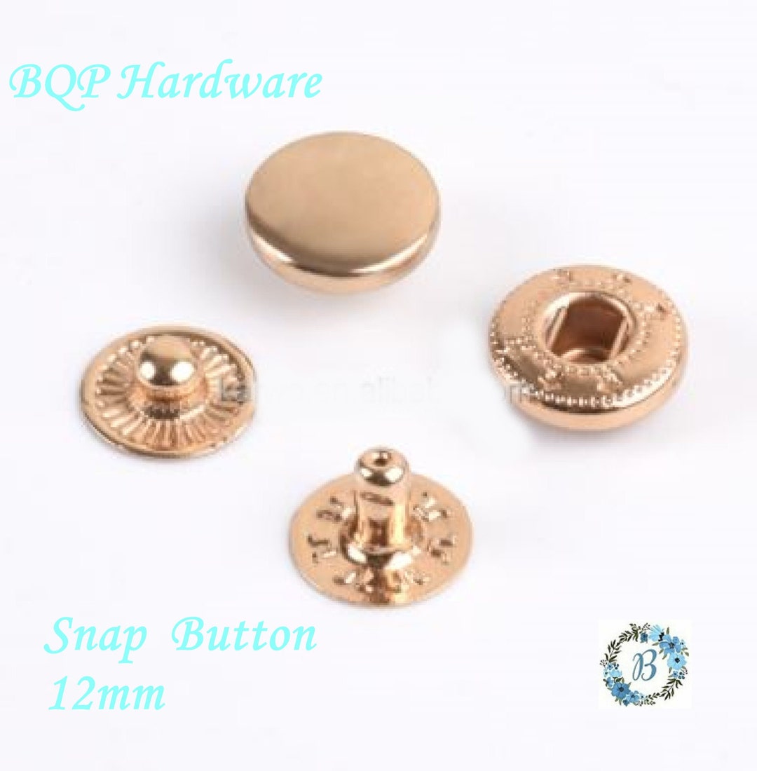 SNAP BUTTONS 5 Packs Various Finishes - Etsy