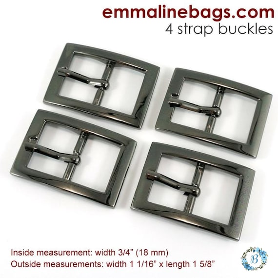 BUCKLES 3/4" from Emmaline Bags   - 3/4" (18 mm) (4 Pack) - Various Finishes