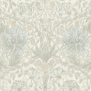 MORRIS und Co. Pure Honeysuckle und Tulip - Ivory Arts und Crafts-Bewegung heute Geschenk für Historiker, Stoffliebhaber von Home Art Decorate