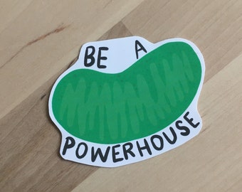 BE A POWERHOUSE- Mitochondria Organelle Sticker