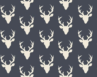 Buck Forest Mint Fabric