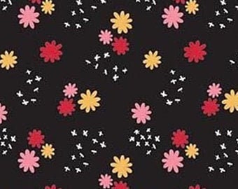 Lets go Feathers orange Camelot Fabrics Mijani