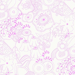 Tangerine Flora and Fauna Lattice A-9998-O Patti Sloni Andover quilting cotton 595 Tangerine Flora and Fauna Lattice A-9998-O Patti Sloni Andover quilting cotton 595