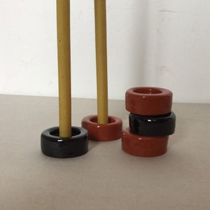 The SMALL CANDLE HOLDER and its CANDLES