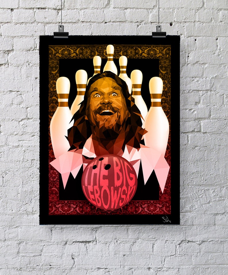 Nice Marmot Hey Alternative The Big Lebowski Movie Poster