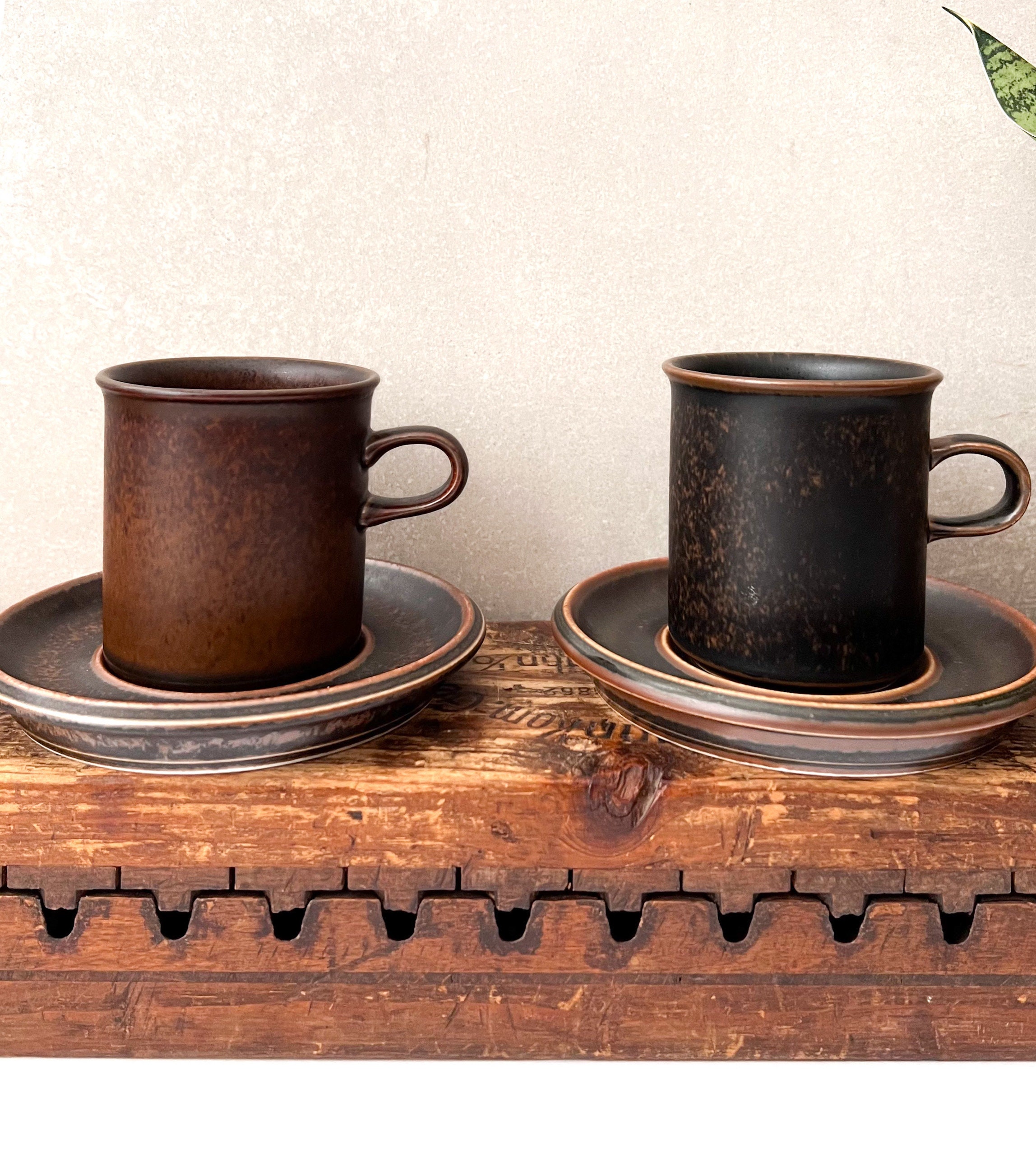 Arabia Ruska Coffee Set, Mid-century Scandinavian Tableware for