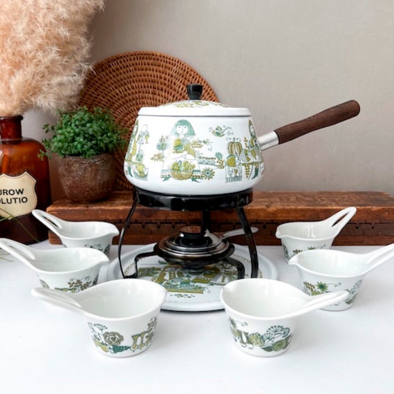 Vintage Figgjo Flint Market Cup and Saucer, Turi Design