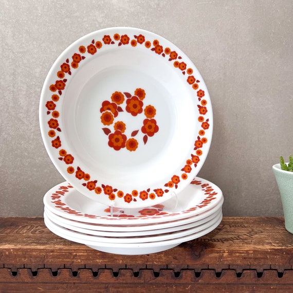 希少 フランス アルコパル カップ プレート ボウル セット