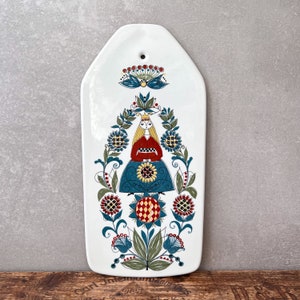 Figgjo Flint Saga Large wall plaque, Mid Century Nordic Design, Serving Tray, Vintage Figgjo Flint Norway