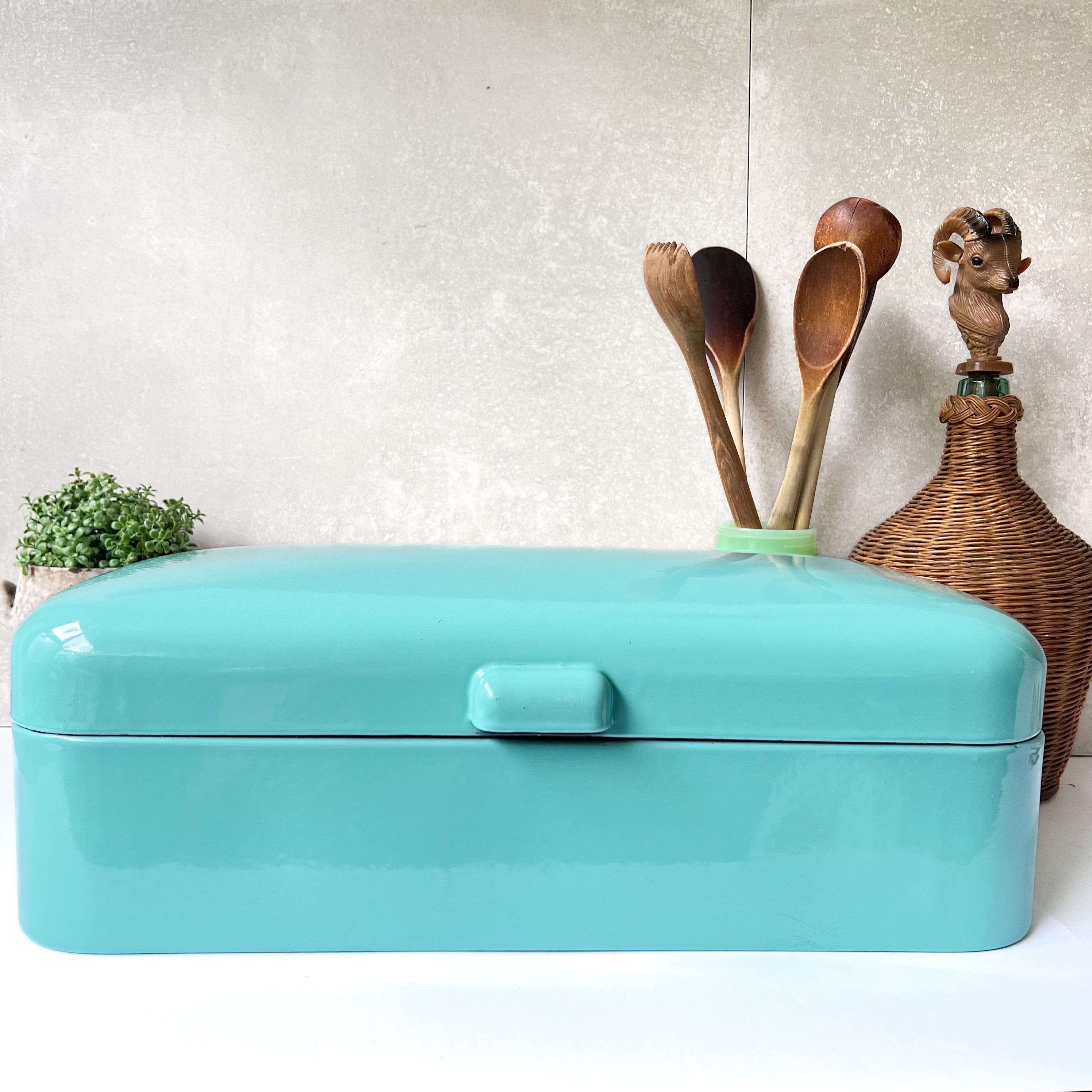 Enamel Bread Box - Etsy