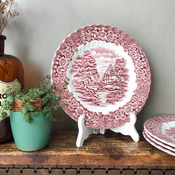 English top ironstone plates