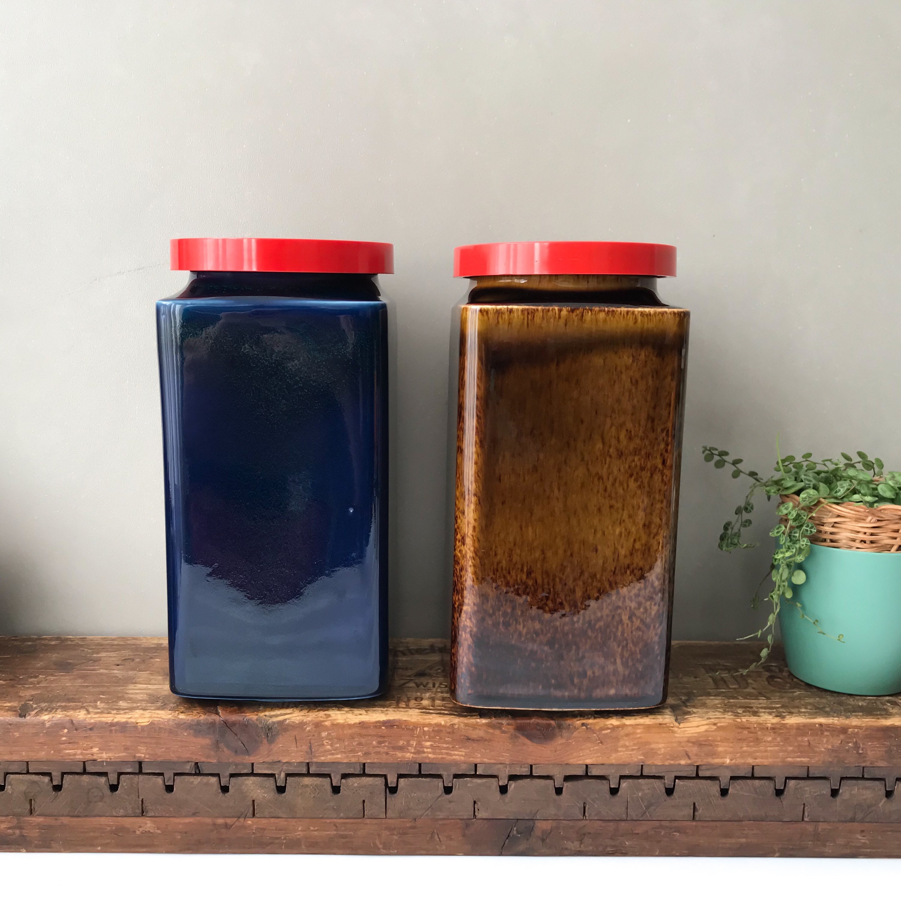 Seltene Arabien Finnland große Jar Kanister Mitte Jahrhundert | Etsy