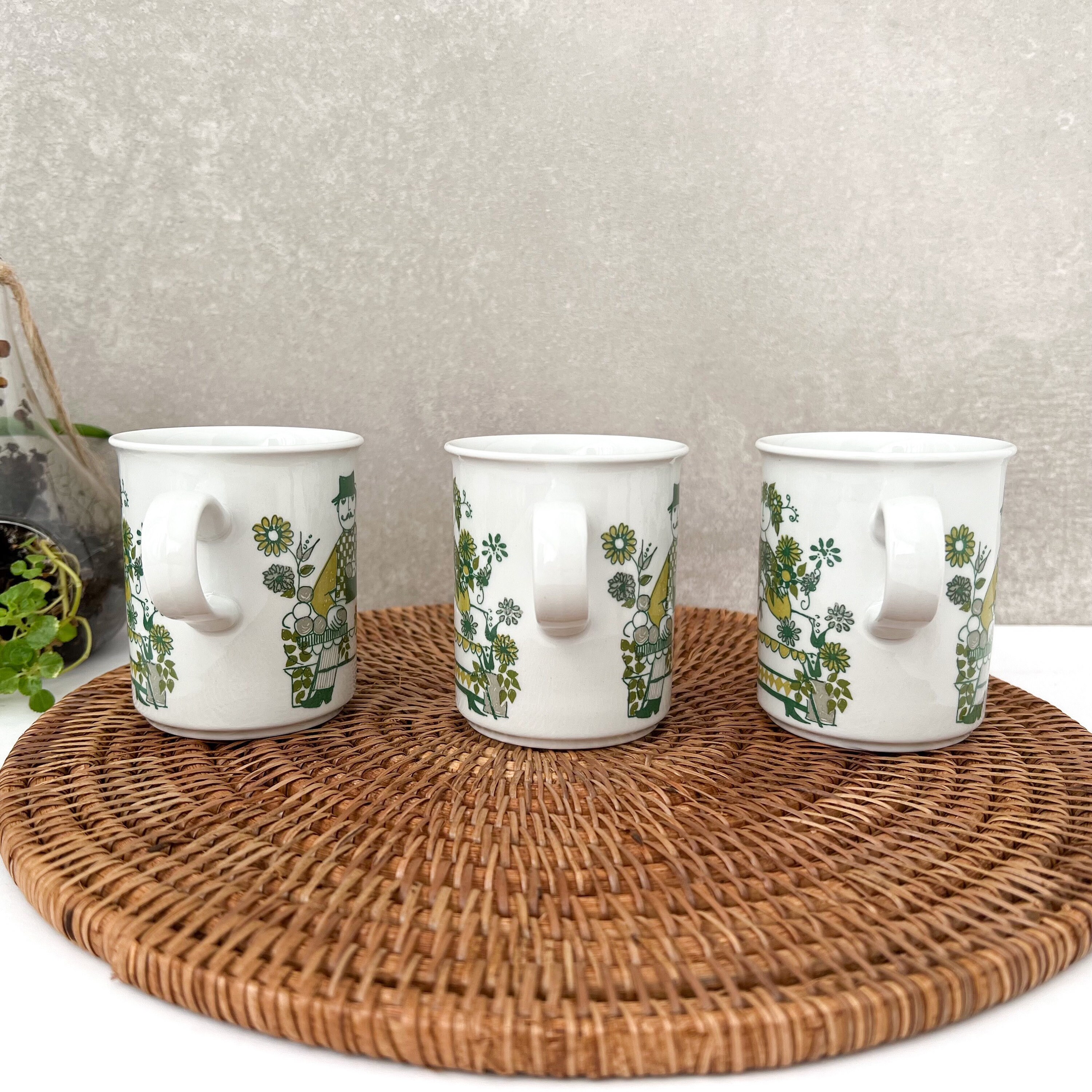 Vintage Figgjo Flint Market Cup and Saucer, Turi Design