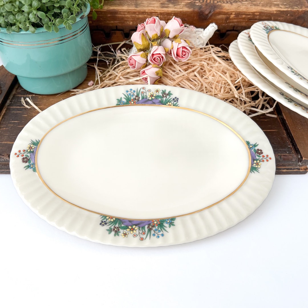 Lenox Rutledge Discontinued Fine China Lenox Rutledge Oval Platter