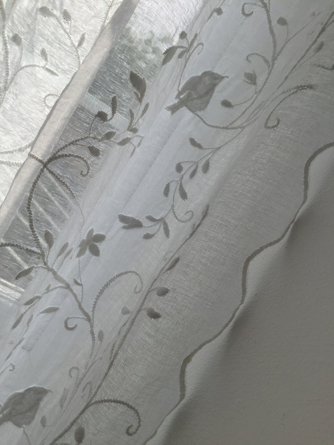 Sheer Curtain Panel for Home Decor, Window Curtain, Privacy