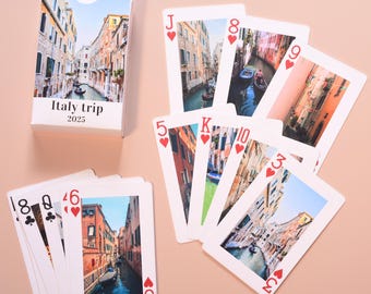 Personalized Photo Playing Cards: Custom Family Gift