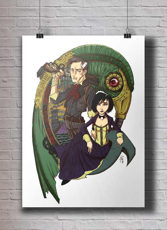 Elizabeth Bioshock Infinite | Art Print