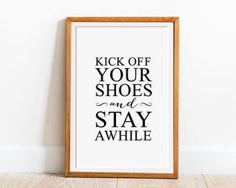 Kick off Your Shoes - Etsy