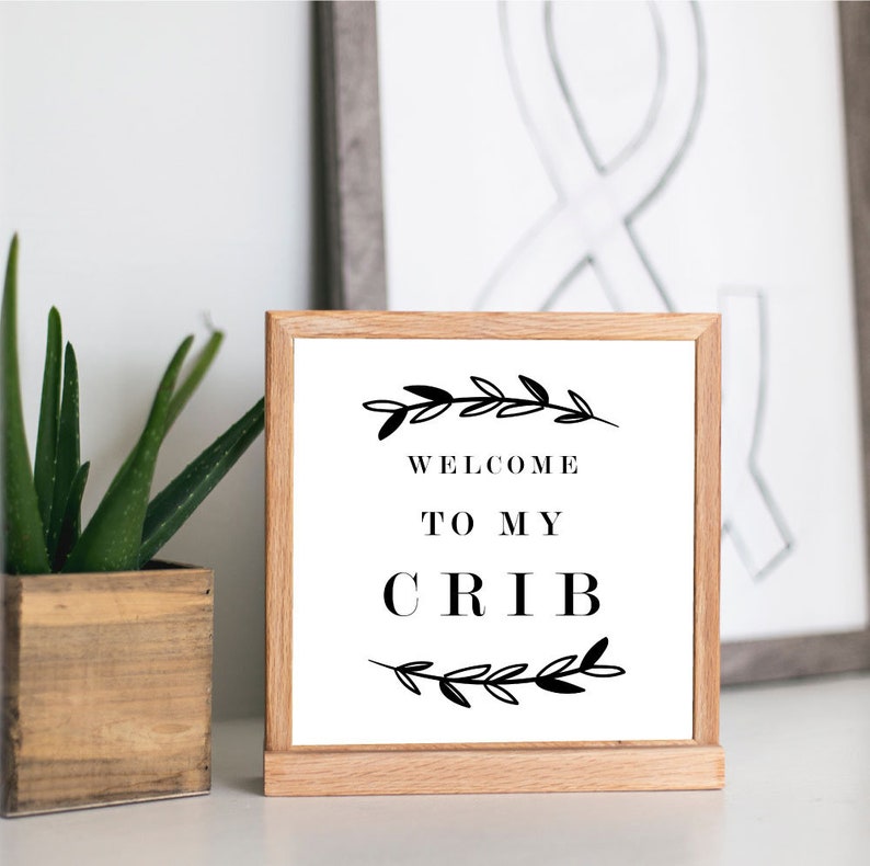 To My Crib PrintAbove The Crib Wall DecorNursery Etsy