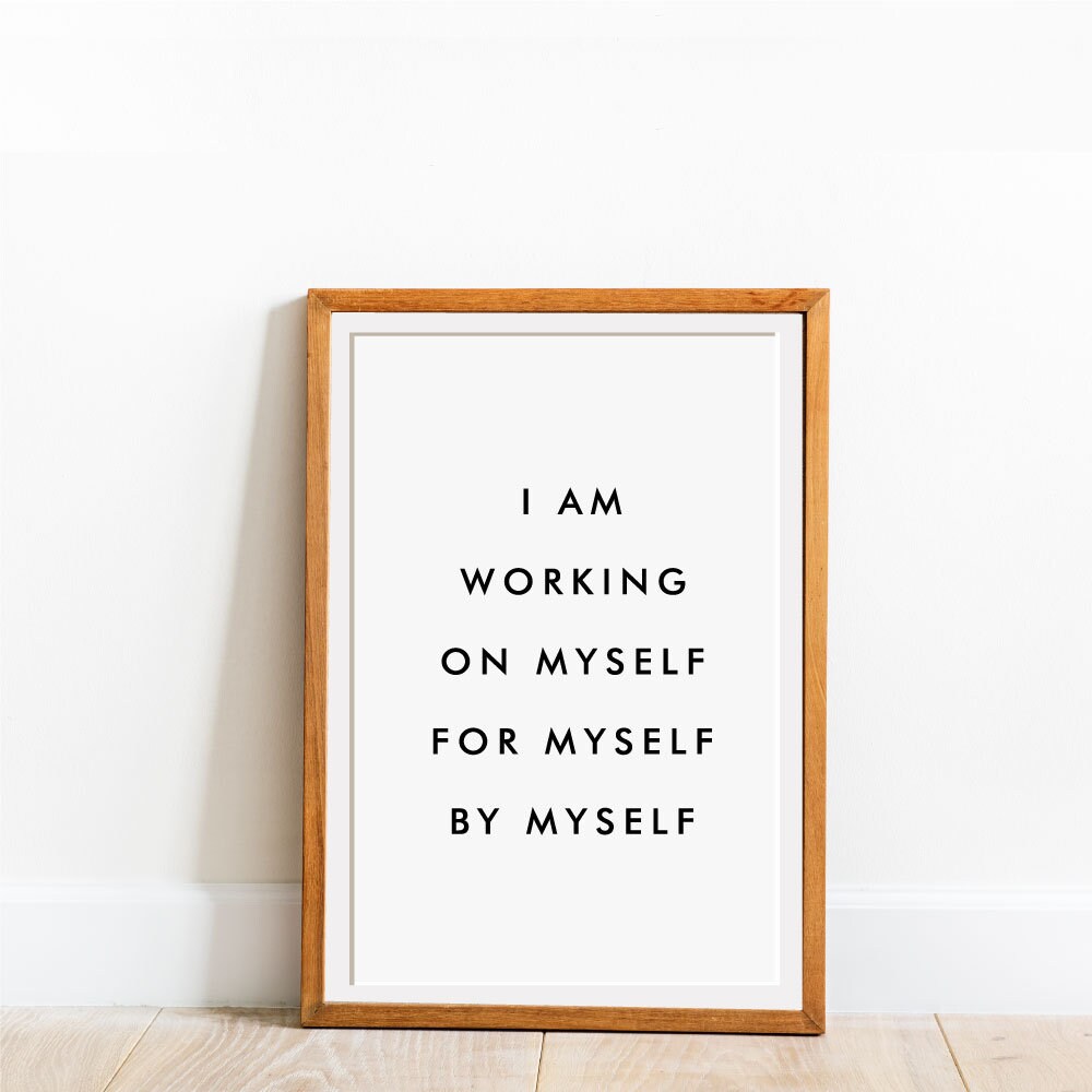 Self Quotes About Growth Self Growth Art Inspirational Quote Prints Women Quotes | Etsy New Zealand