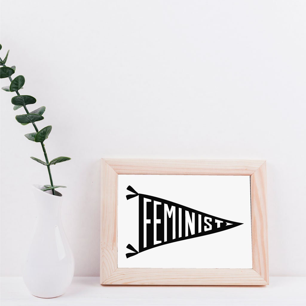 Feminist Wall Art Office Decor For Women Printable Wall | Etsy
