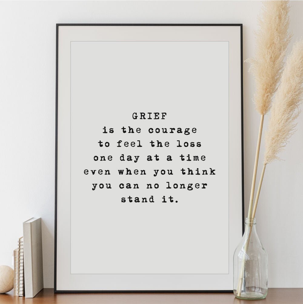 Grieving A Miscarriage Quotes Grief Quote Miscarriage Quote Baby Loss Grief Grieving The | Etsy India