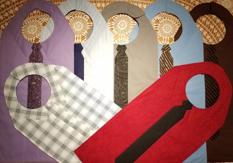 Adult Bibs for a Man in Customized Style and Color of Your Etsy
