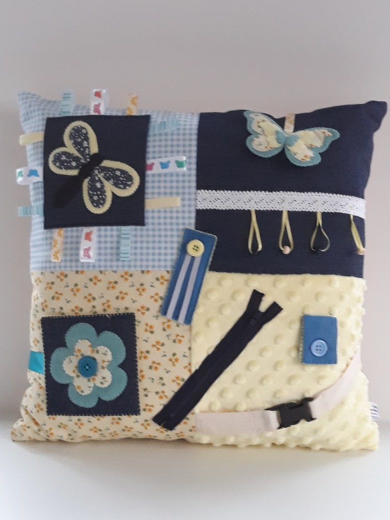 Fiddle Cushions For Dementia Patients Butterfly Themed Etsy