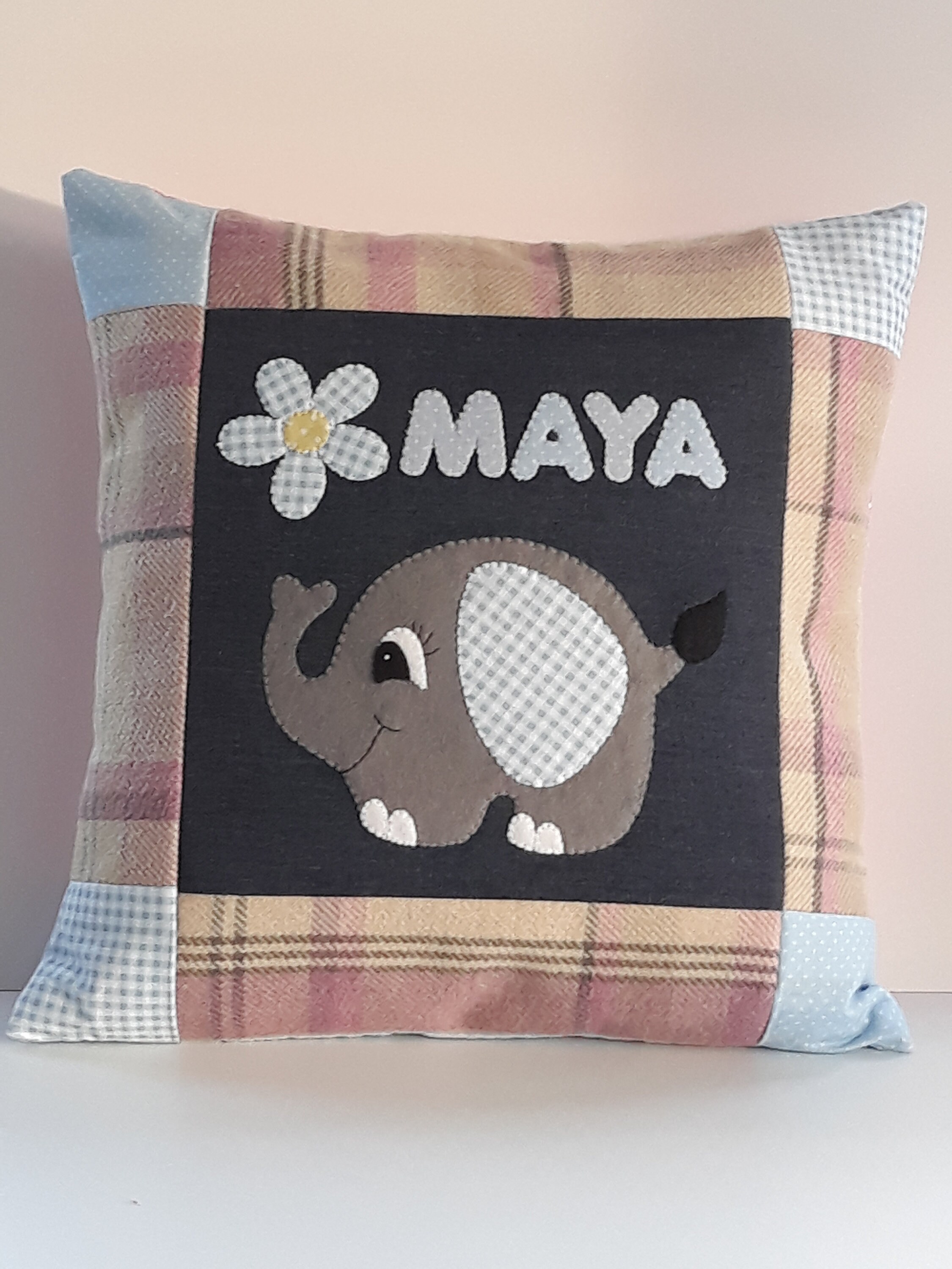 Baby Elephant Nursery Cushion Elephant Nursery Decor Etsy