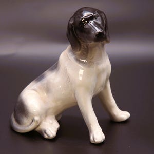 Vintage different dogs breed porcelain figurines.
