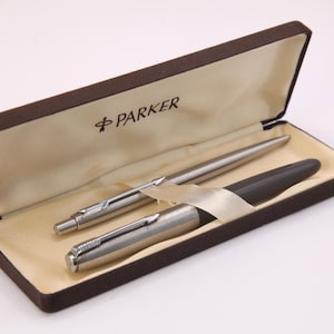 Rare Vintage Parker 45 Pen and Pencil Set & Pencil Set, Collectible Parker Pen, Vintage Pen Set, Vintage Stationery
