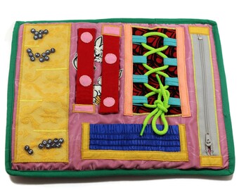 Dementia Fidget Blanket Activity Alzheimer Autism Sensory Mat Etsy