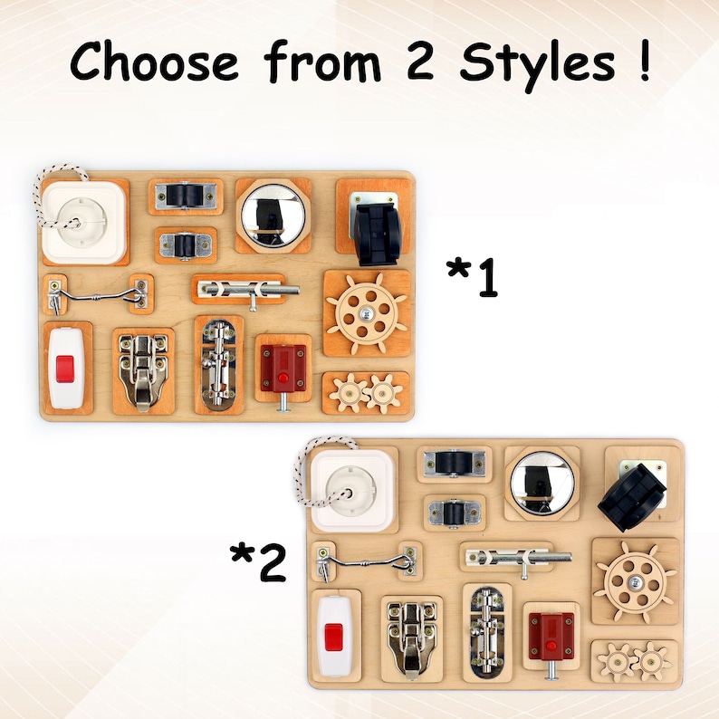 Fidget Busy Board for Dementia Patients, Activity Board Alzheimers