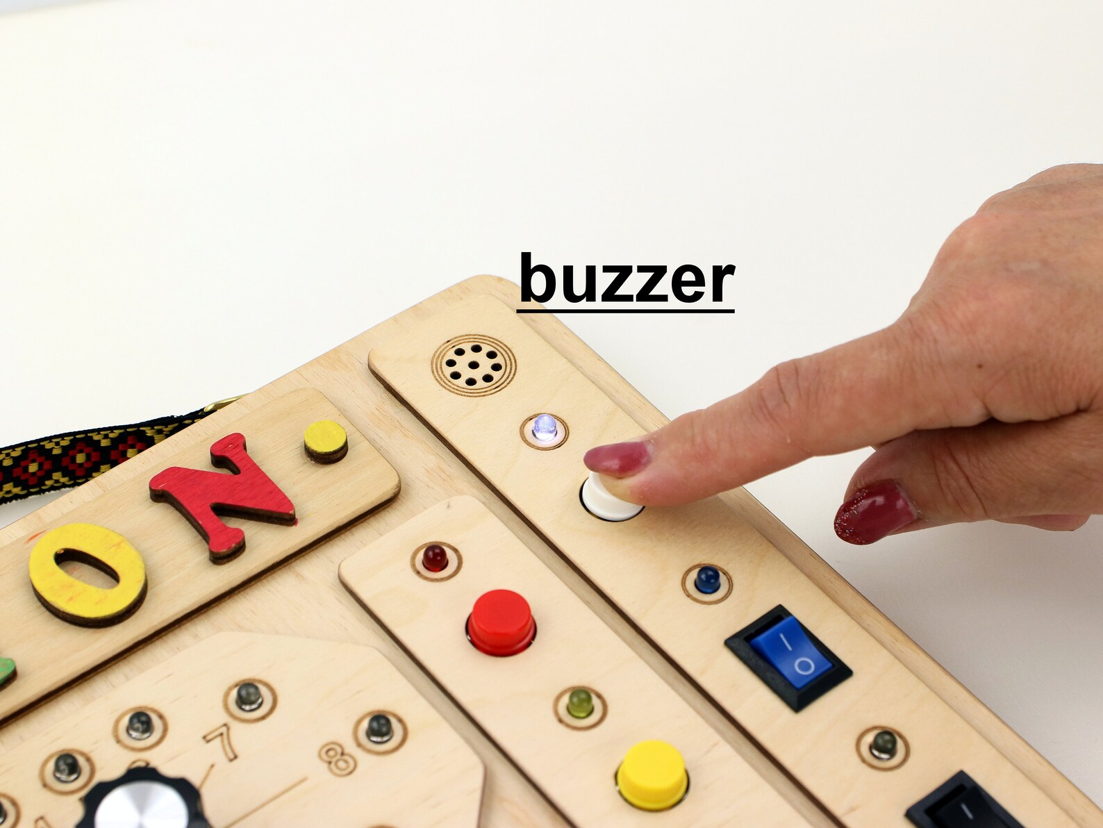 Light Board Toy Led Light Switch Board Montessori Toy 3 Year Etsy