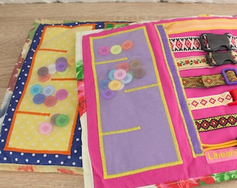 Handmade Fidget Blanket: Sensory Mat for Dementia & Alzheimer's