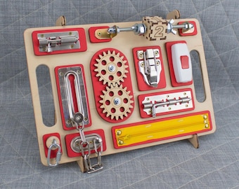 Unique Alzheimer Gift for Elderly Mom, Sensory Dementia Board