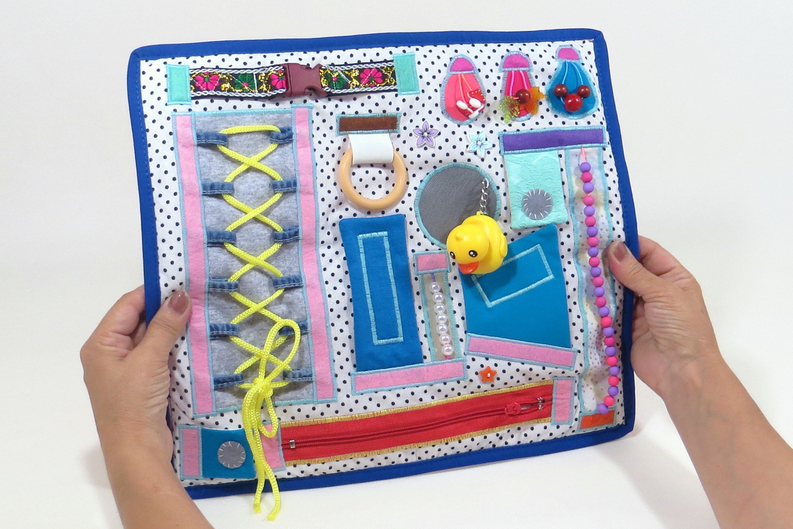 Learning Baby Activity Busy Quilt Blanket Fidget Hospital ...